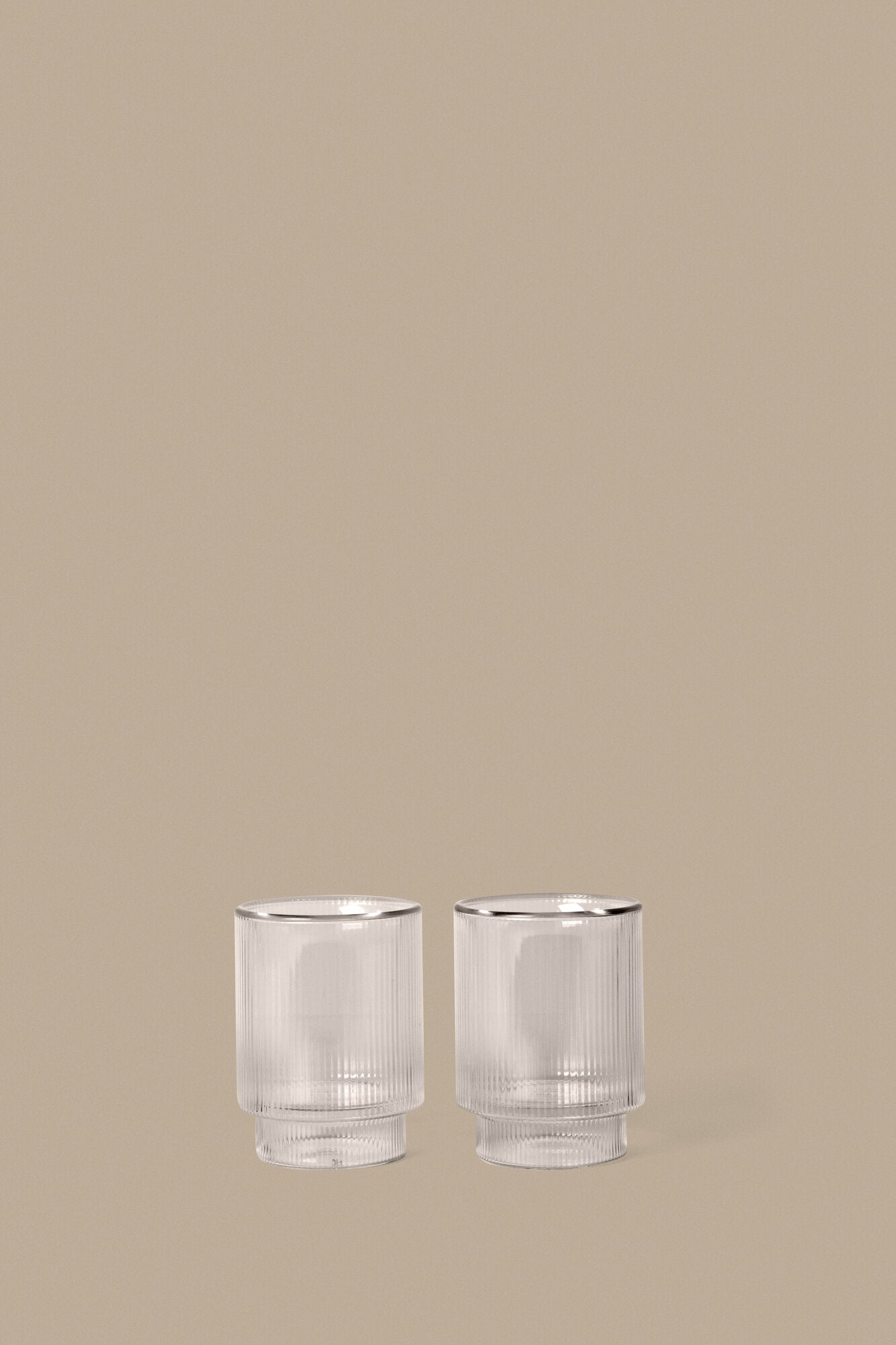 Ripple Thermal vandglas, 22 cl – klar